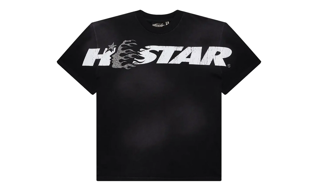 Cartoon Logo Glitter T-shirt "Black / White" HSR211