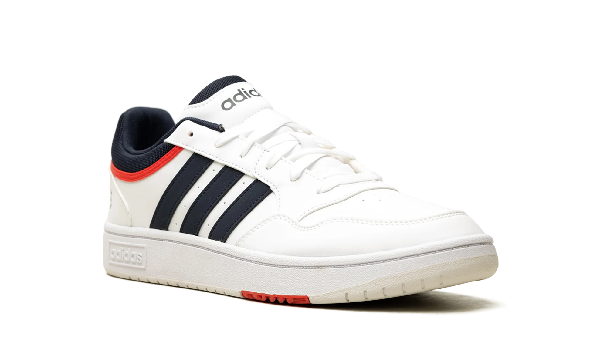 Hoops 3.0 Low Classic "Cloud White / Legend Ink / Vivid Red" GY5427