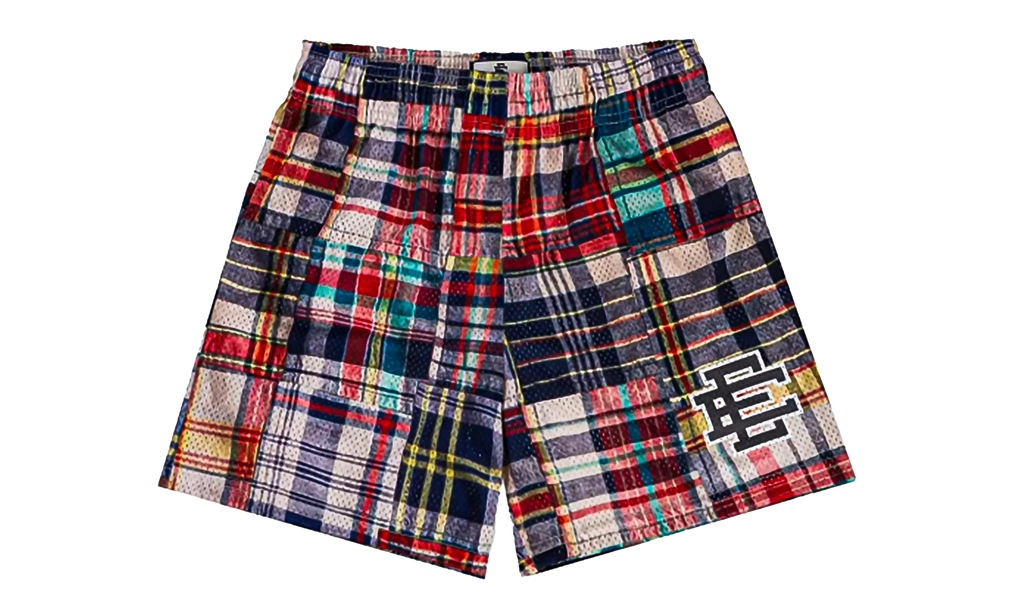 EE BASIC SHORT "Madras - Plaid/Grey EE" EE723