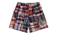 EE BASIC SHORT "Madras - Plaid/Grey EE" EE723