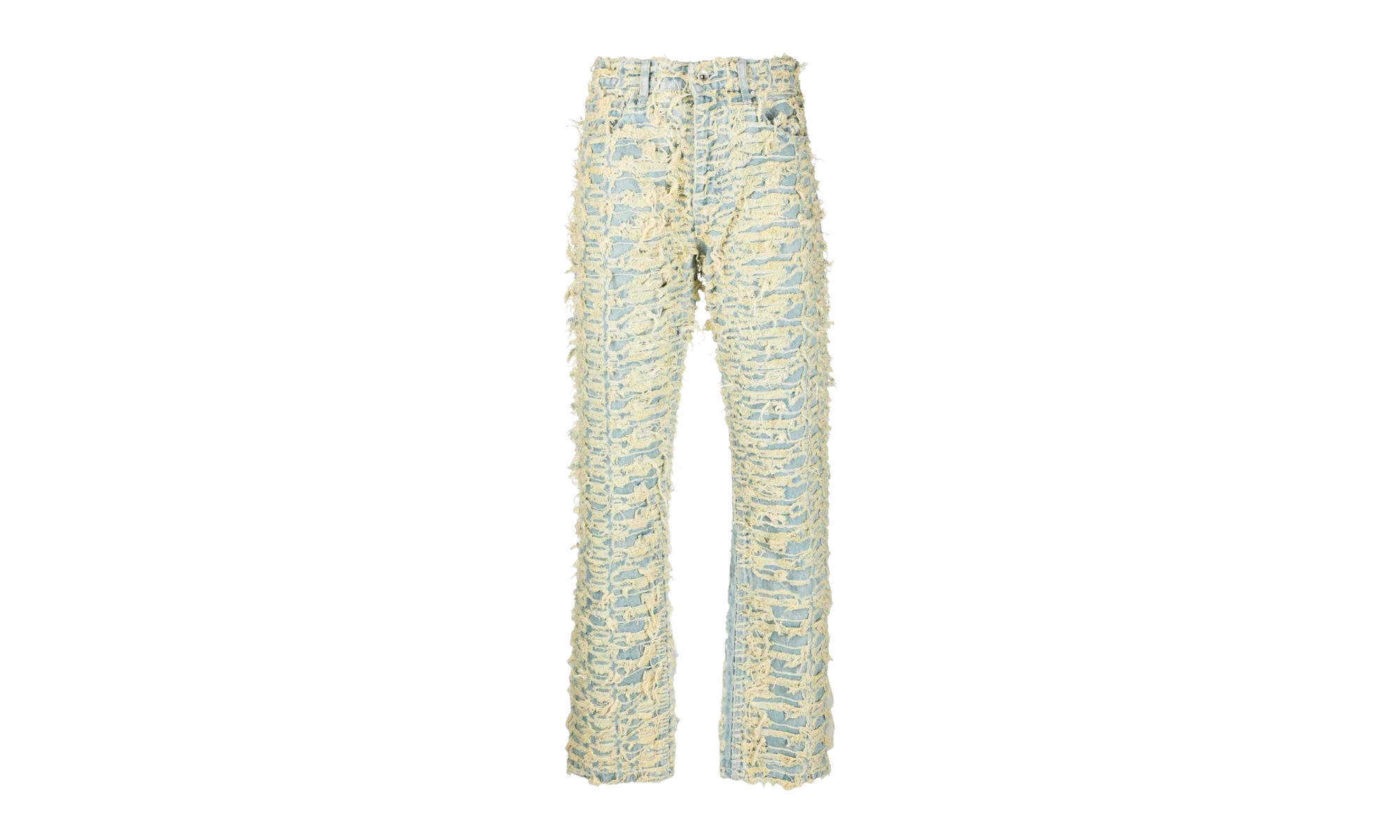 Denim Distressed Jeans "Husk Yellow" 2637 100000201DDJ HUSK