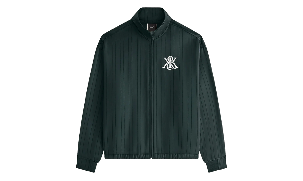 Wrenley Satin Crest Track Jacket "Green" KITH45