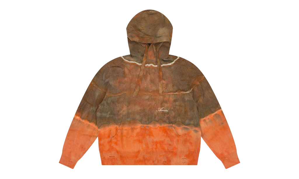 Tie Dye Hoodie "Orange" PS22MKF047_ORANGE