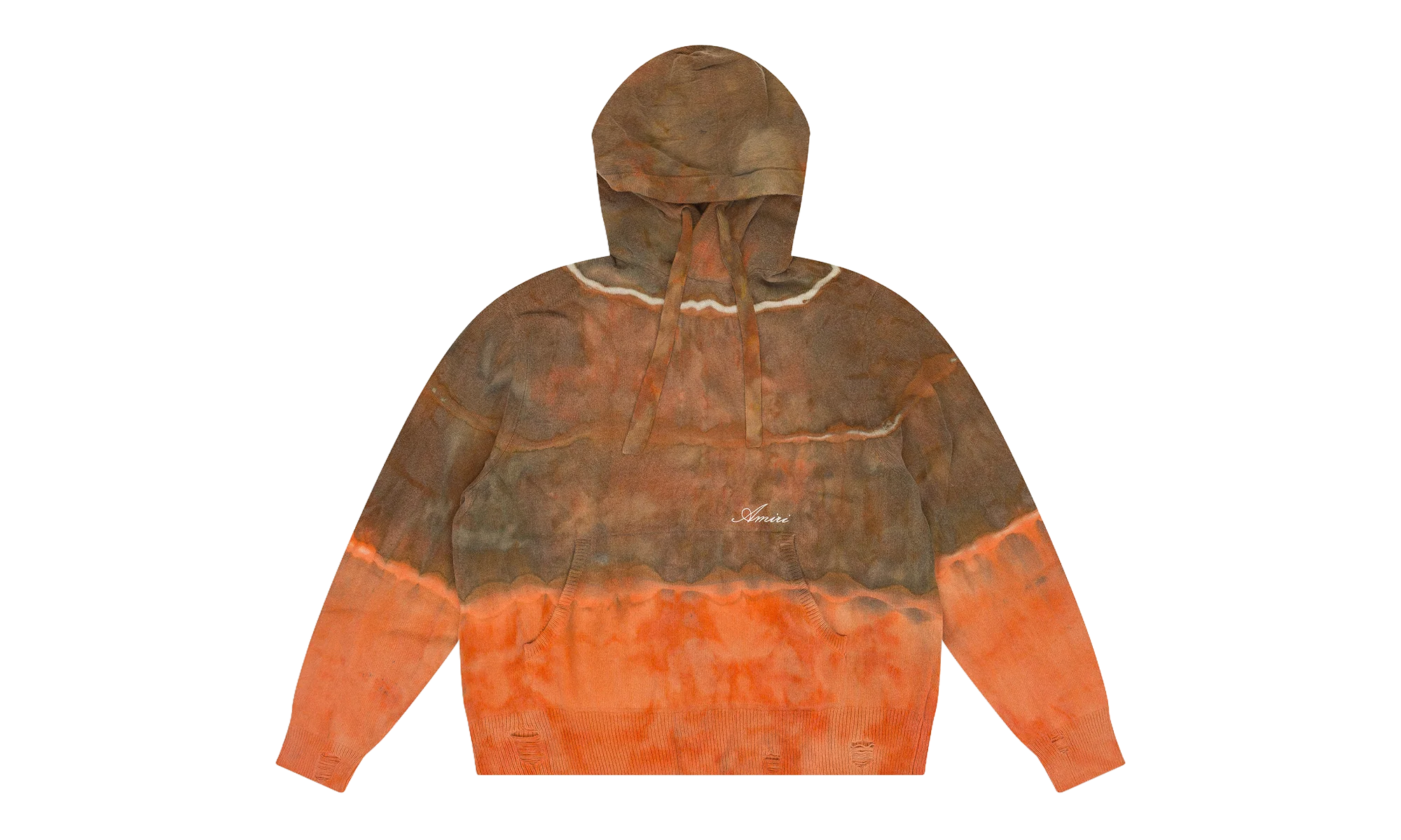 Tie Dye Hoodie "Orange" PS22MKF047_ORANGE