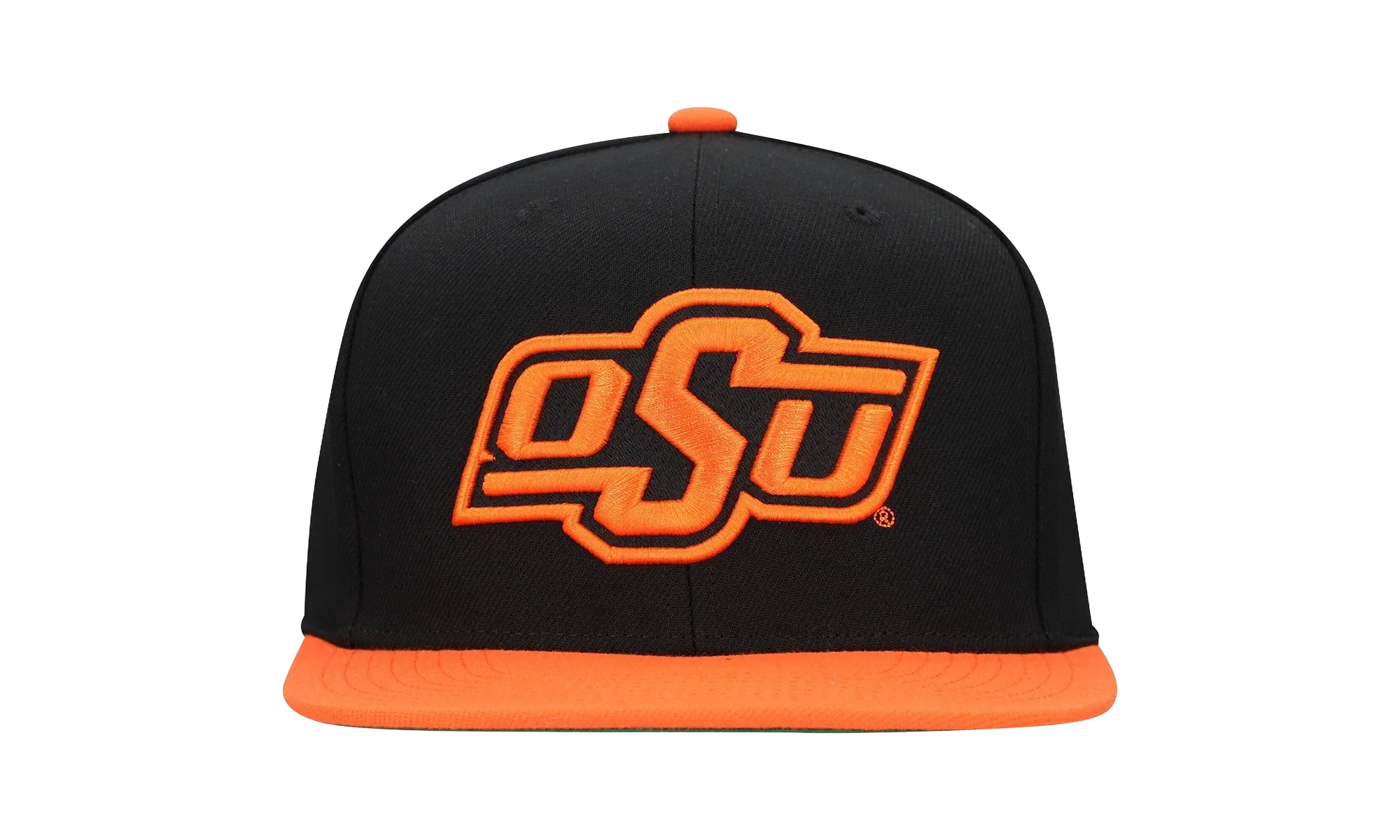 NCAA Team 2 Tone 2.0 Snapback Cap "Oklahoma State Cowboys - Black" HS5400 OSUBLCK