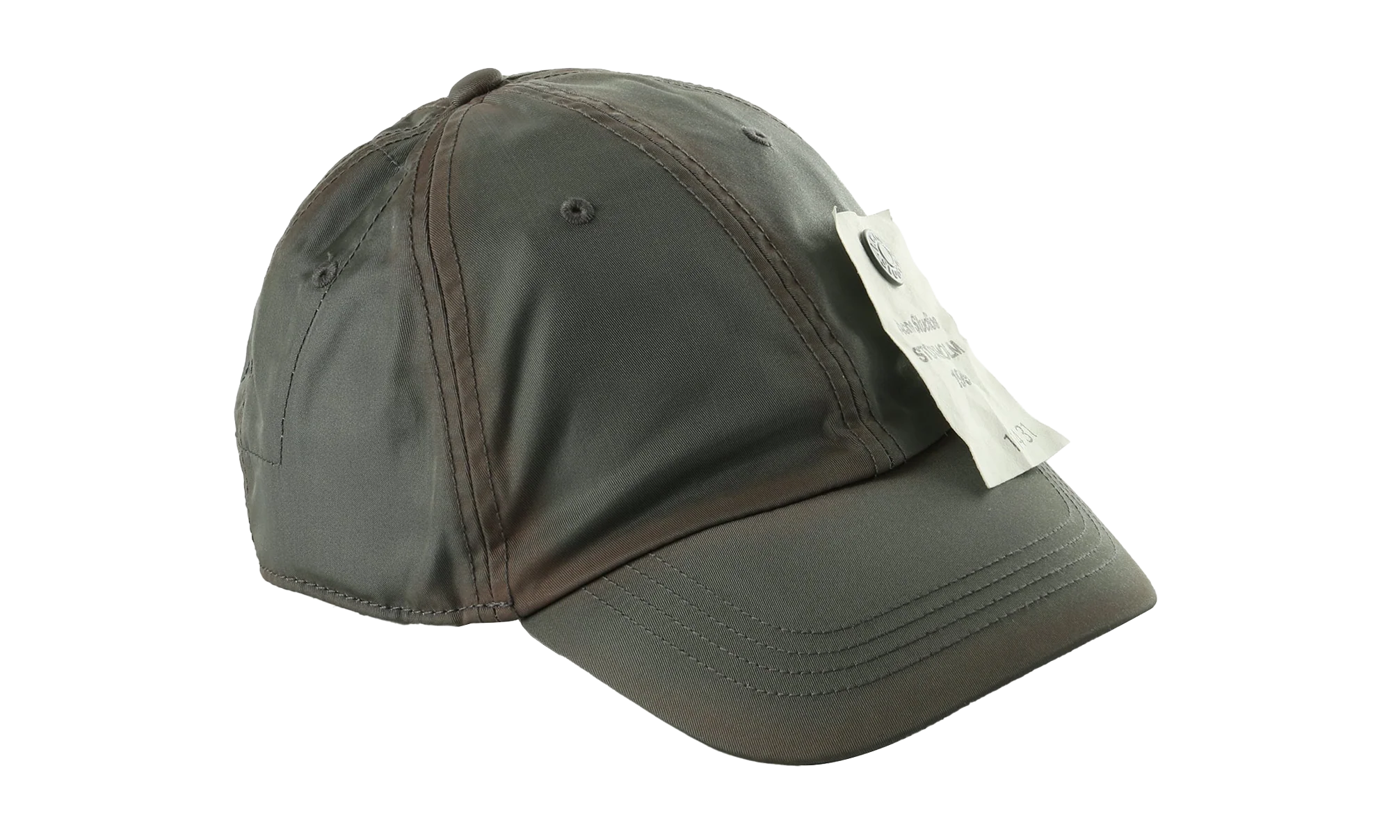 Curved Brimit Panel Design Minimalist Style Hat "Stone Grey" FN UX HATS000385 STONE GREY