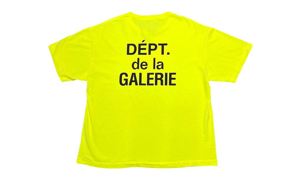 French Logo Short Sleeve Tee Shirt "Flo Green" GDFLSSTSFG