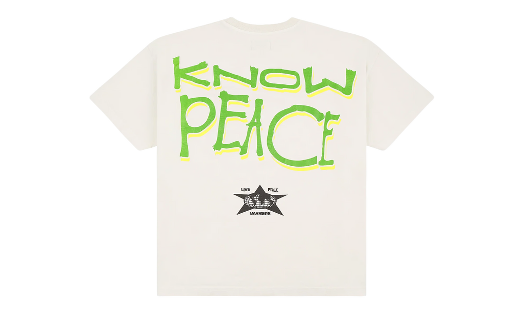 Know Justice Know Peace Tee "White" BAR20