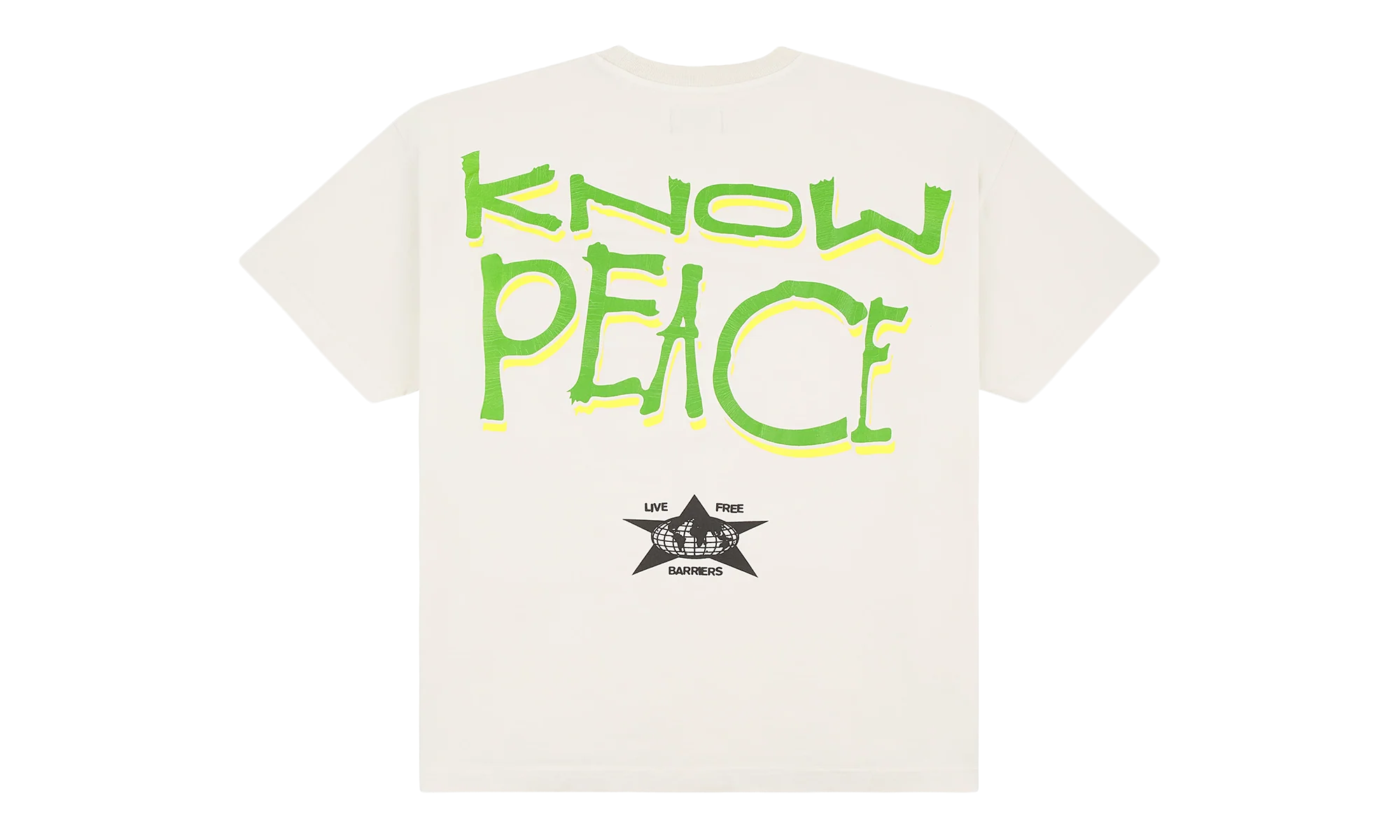 Know Justice Know Peace Tee "White" BAR20