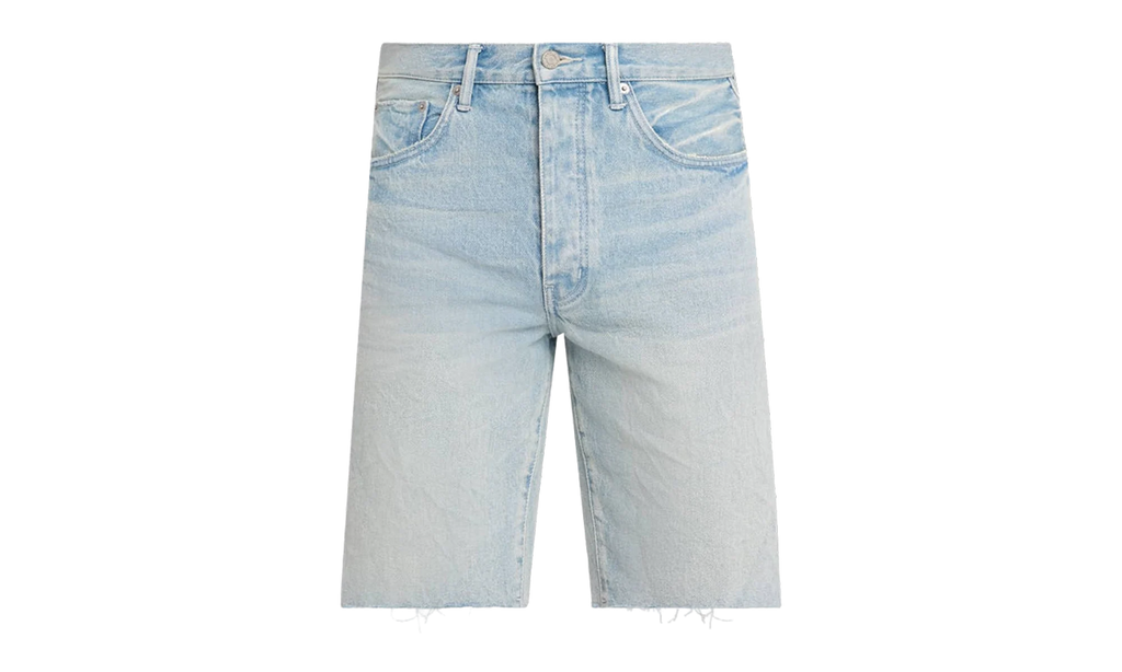 Vintage Slub Denim Shorts "Light Indigo" P059 VTLB226