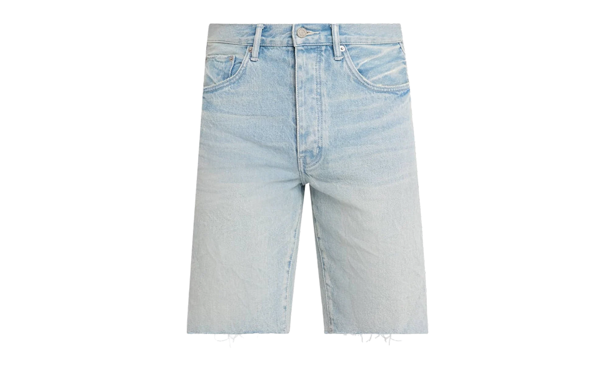 Vintage Slub Denim Shorts "Light Indigo" P059 VTLB226