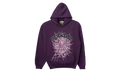 Crystal Websuit Hooded Sweatshirt "Purple" SP5der327