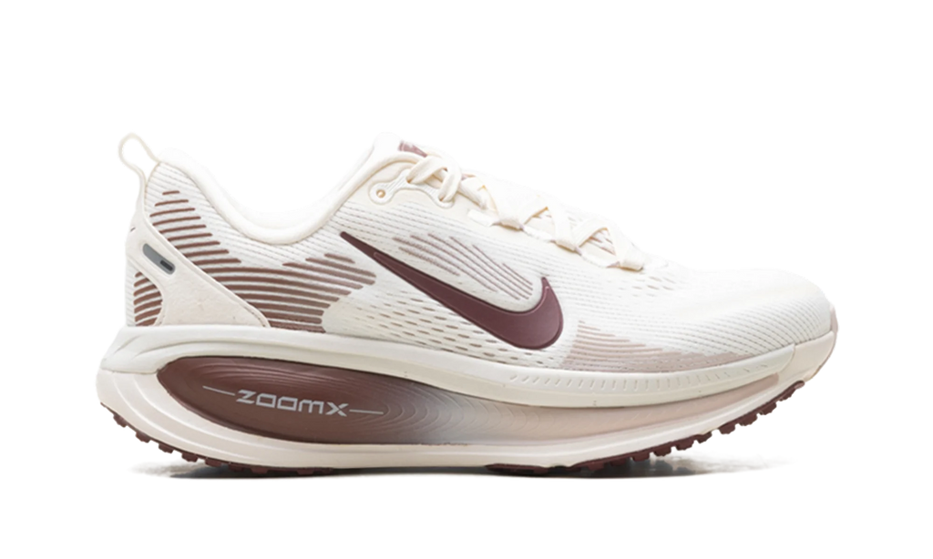 Vomero 18 WMNS "Pale Ivory Red Sepia Silt Red Dark Team Red" HM6804 108