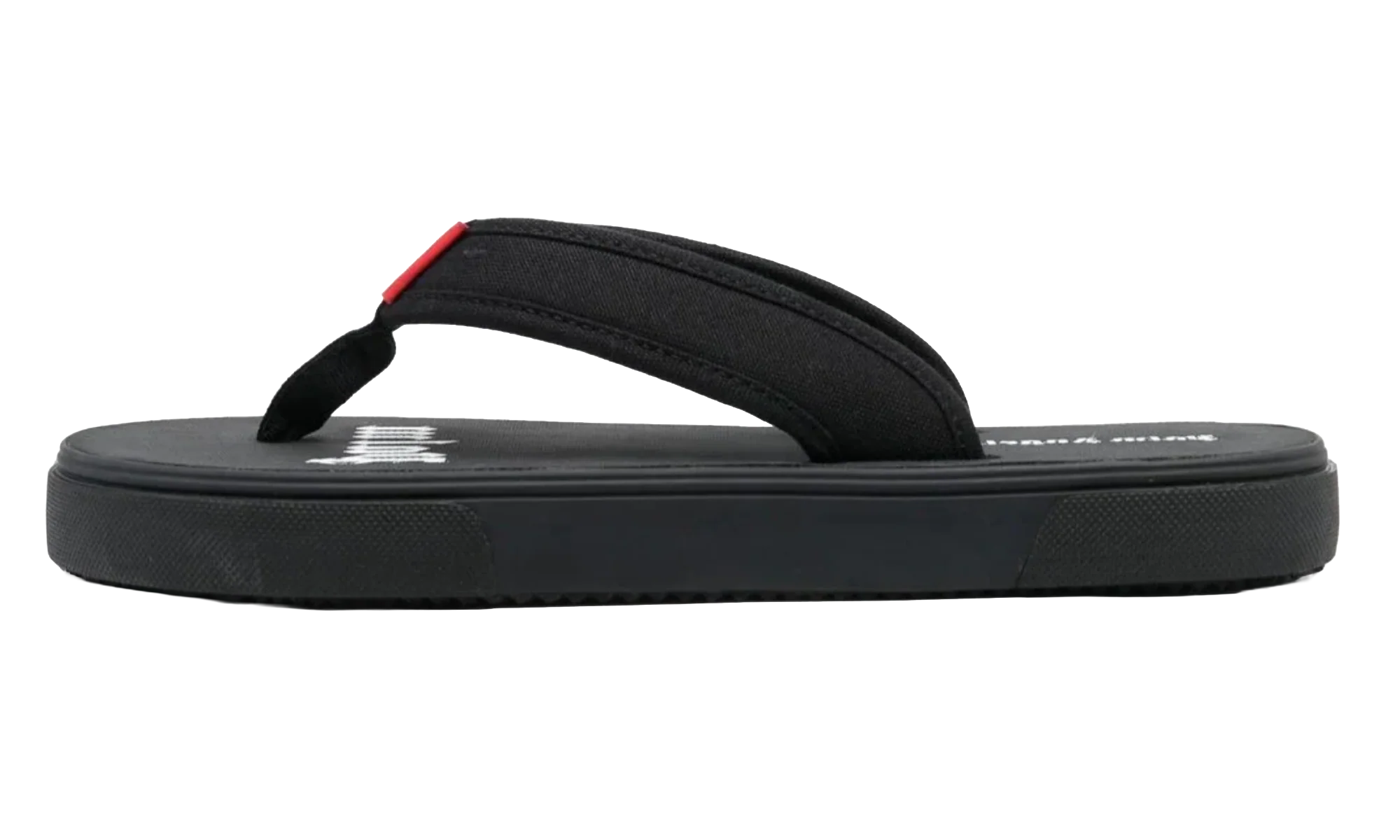 Logo Flip Flops "Black" PMIO001S23FAB0011001