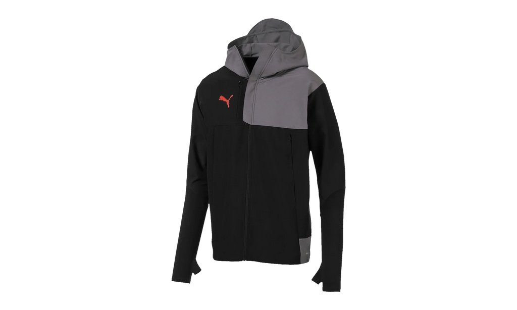 FtblNXT Pro Jacket "Puma Black / Energy Red" 656445 01