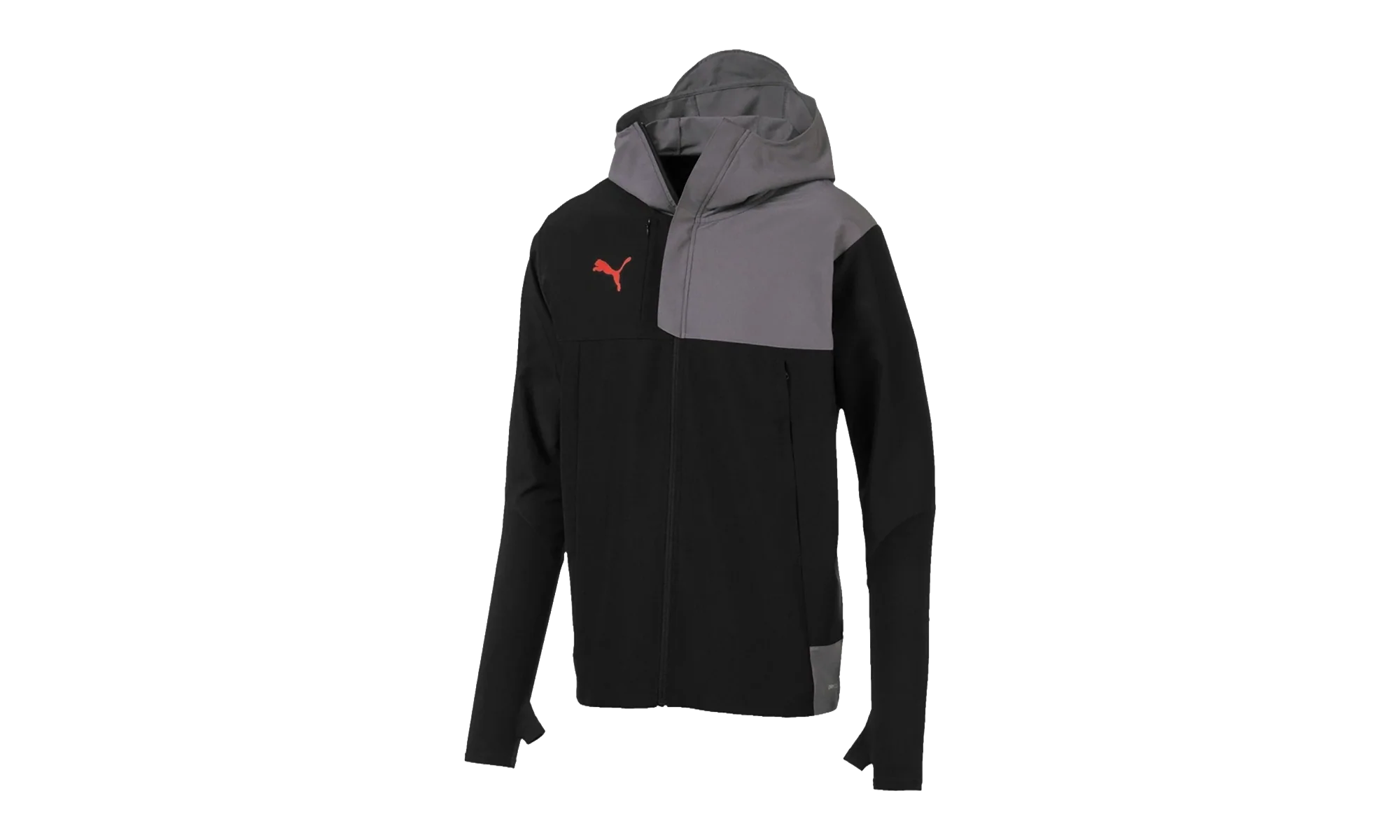 FtblNXT Pro Jacket "Puma Black / Energy Red" 656445 01