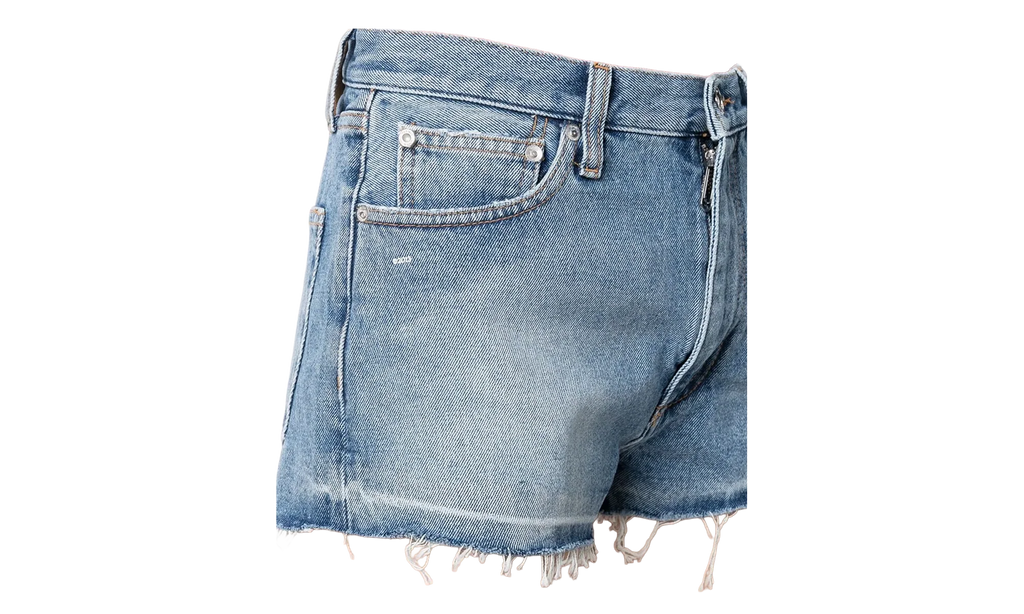 Corporate Denim Shorts WMNS "Blue White" OWYC002C99DEN0054501