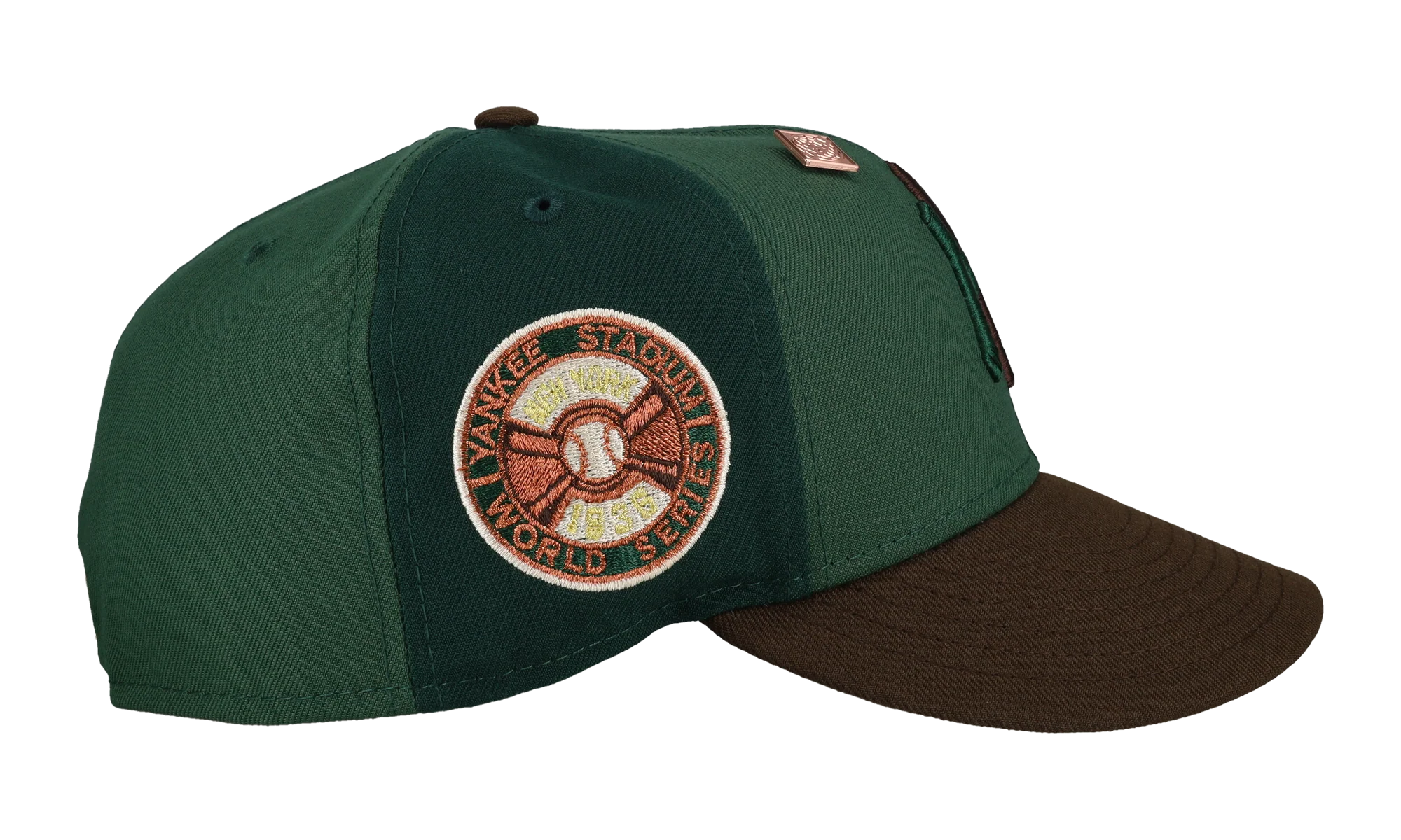 59FIFTY New York Yankees 1936 World Series Fitted Hat "Beef And Broccoli Pinwheel" NE446