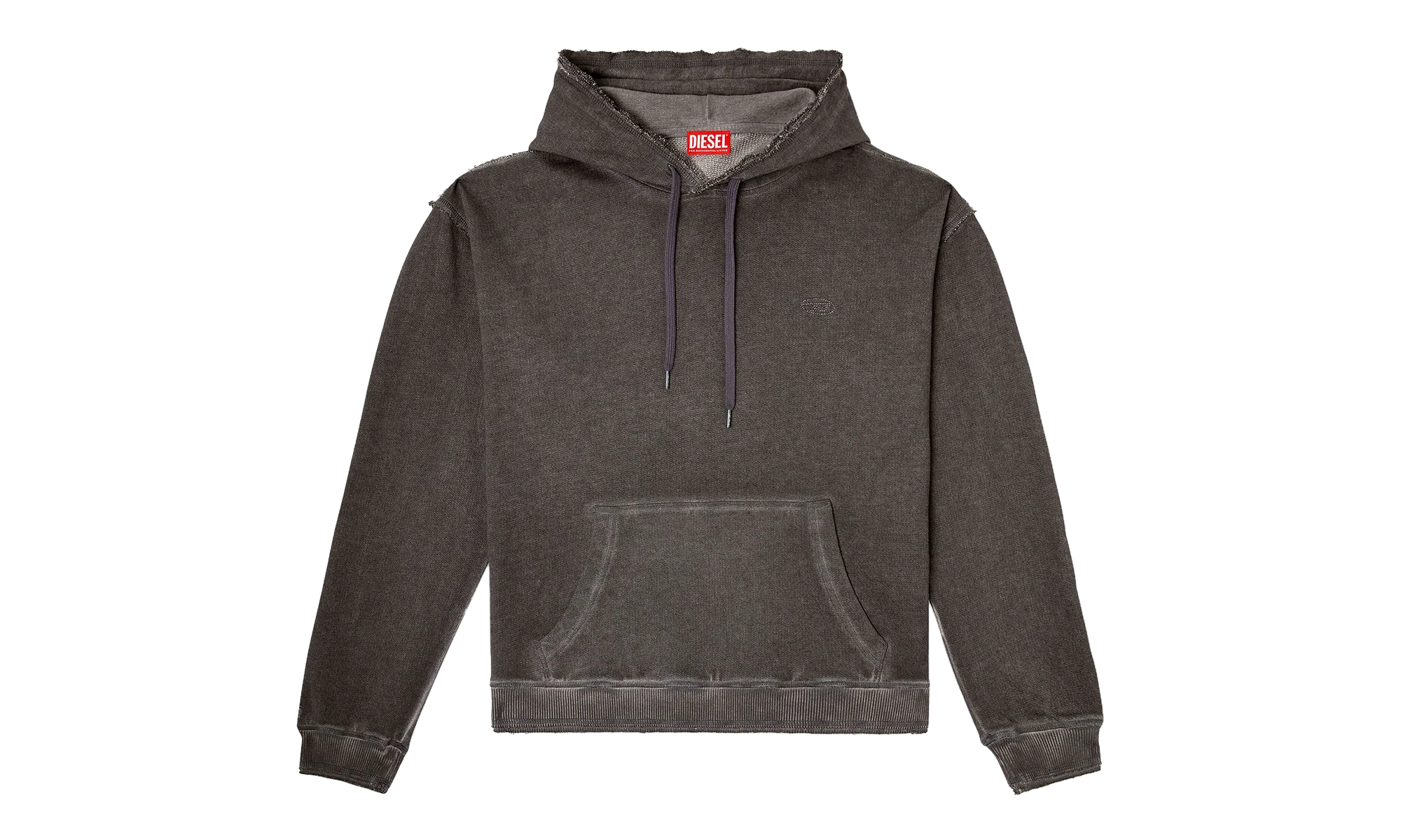 Treated Cotton Fleece Hoodie "Grey" A211940DCCD9CBA