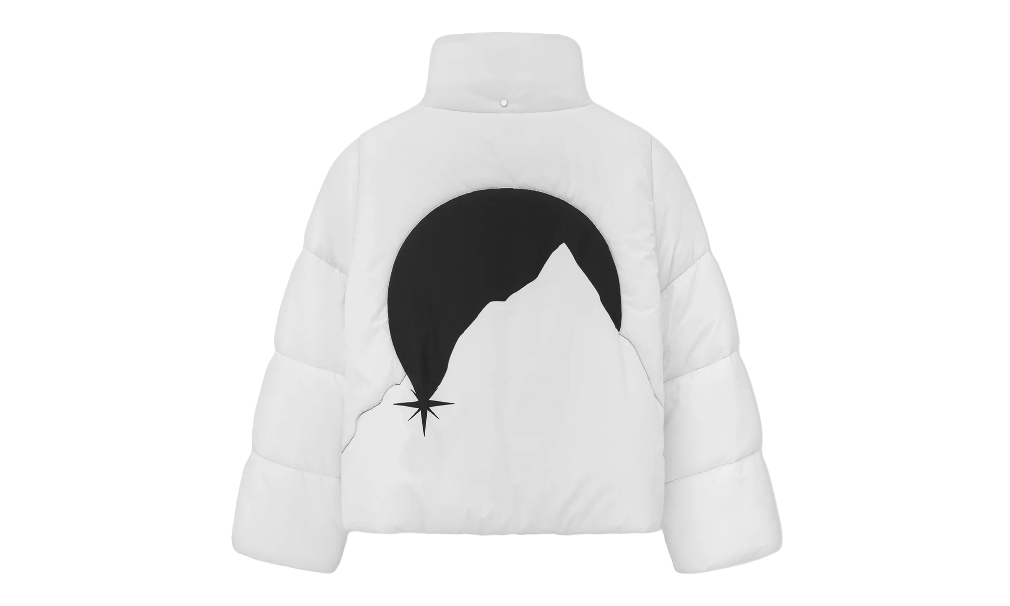 Moonlight Puffer Jacket "White Black" RHPF24JA01307 WHB