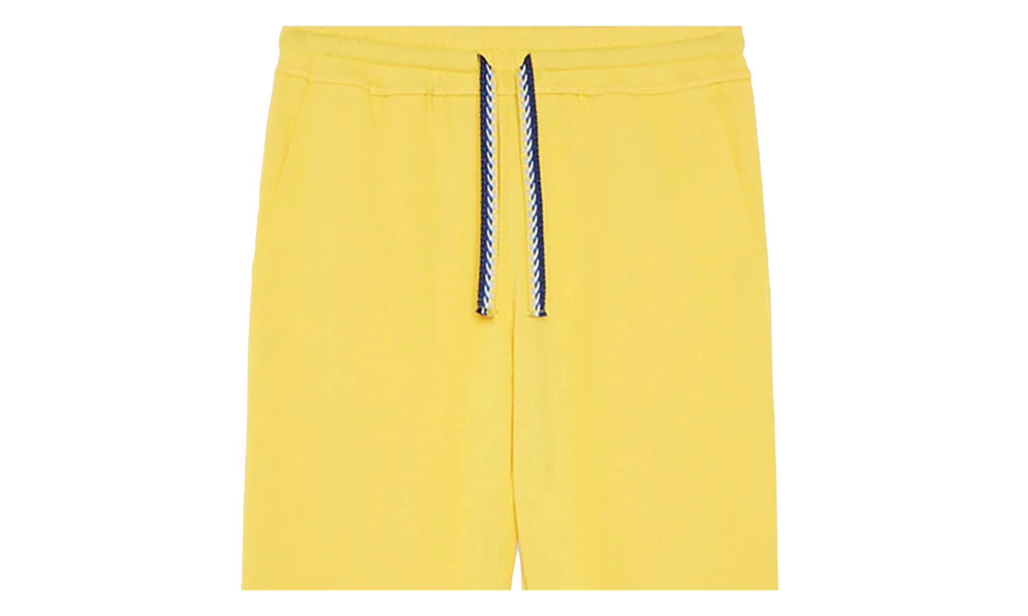 KNIT JOGGERS WITH DRAWSTRING "Yellow" RM TR0041 J209 H22 814