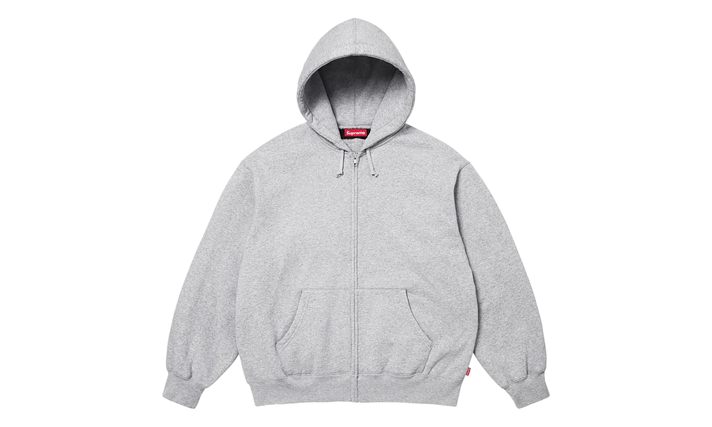 Cut Out Zip Up Sweatshirt "SS26 - Grey" SU27154