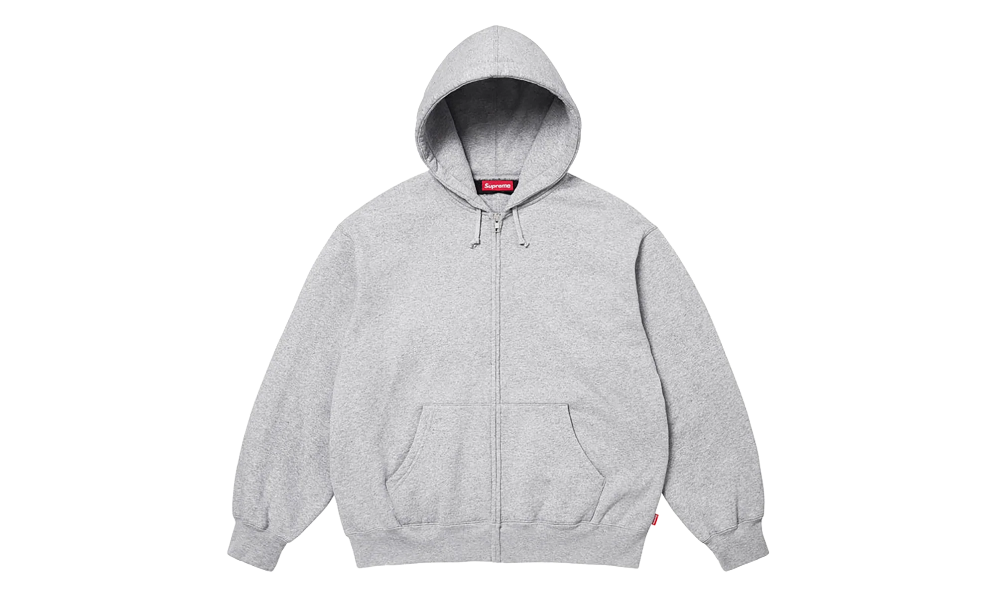Cut Out Zip Up Sweatshirt "SS26 - Grey" SU27154