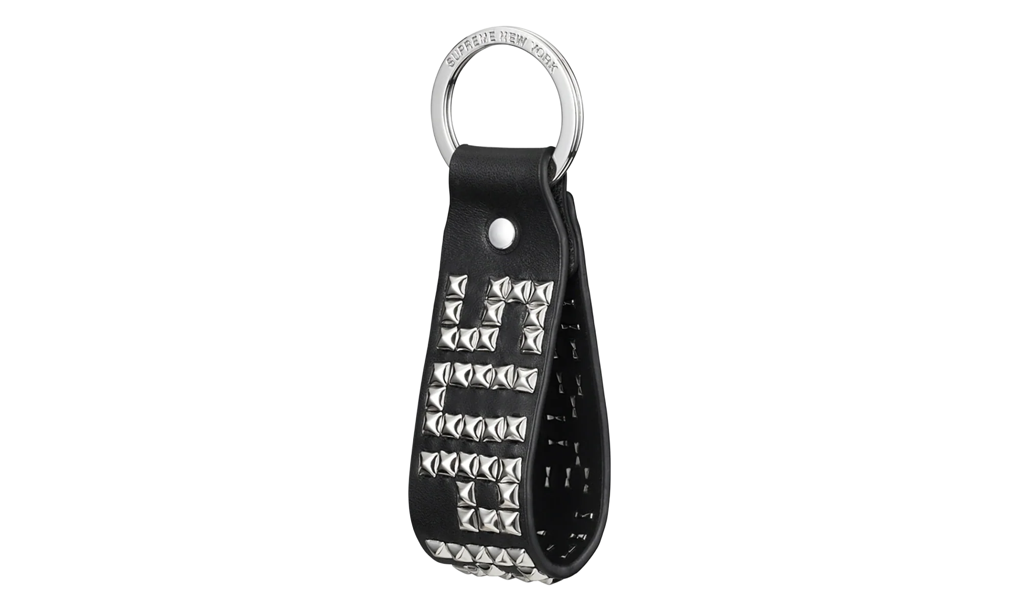 Hollywood Trading Company Studded Keychain "SS23 - Black" SU27159