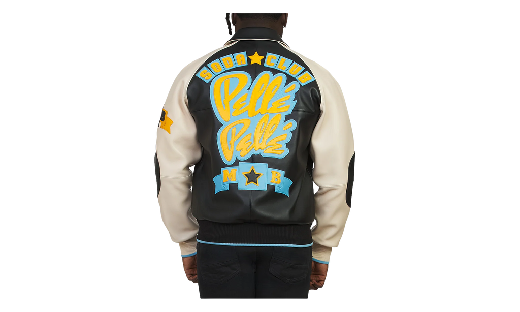 Classic Soda Club Jacket "Black / Ivory" PP022