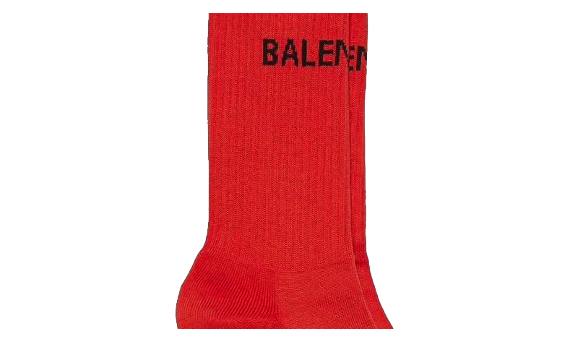 Cotton Logo Tennis Socks "Red" 181342M220005