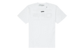 Slim Fit Airport Tape Print T-Shirt "White" OMAA027S201850030188