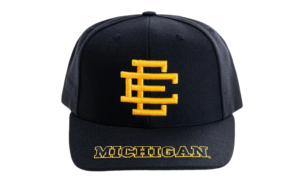 COLLEGE MICHIGAN CAP "SS24 - Navy/Maize" EE451
