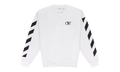 Diagonal Crewneck "White" OFW MHDS 0202