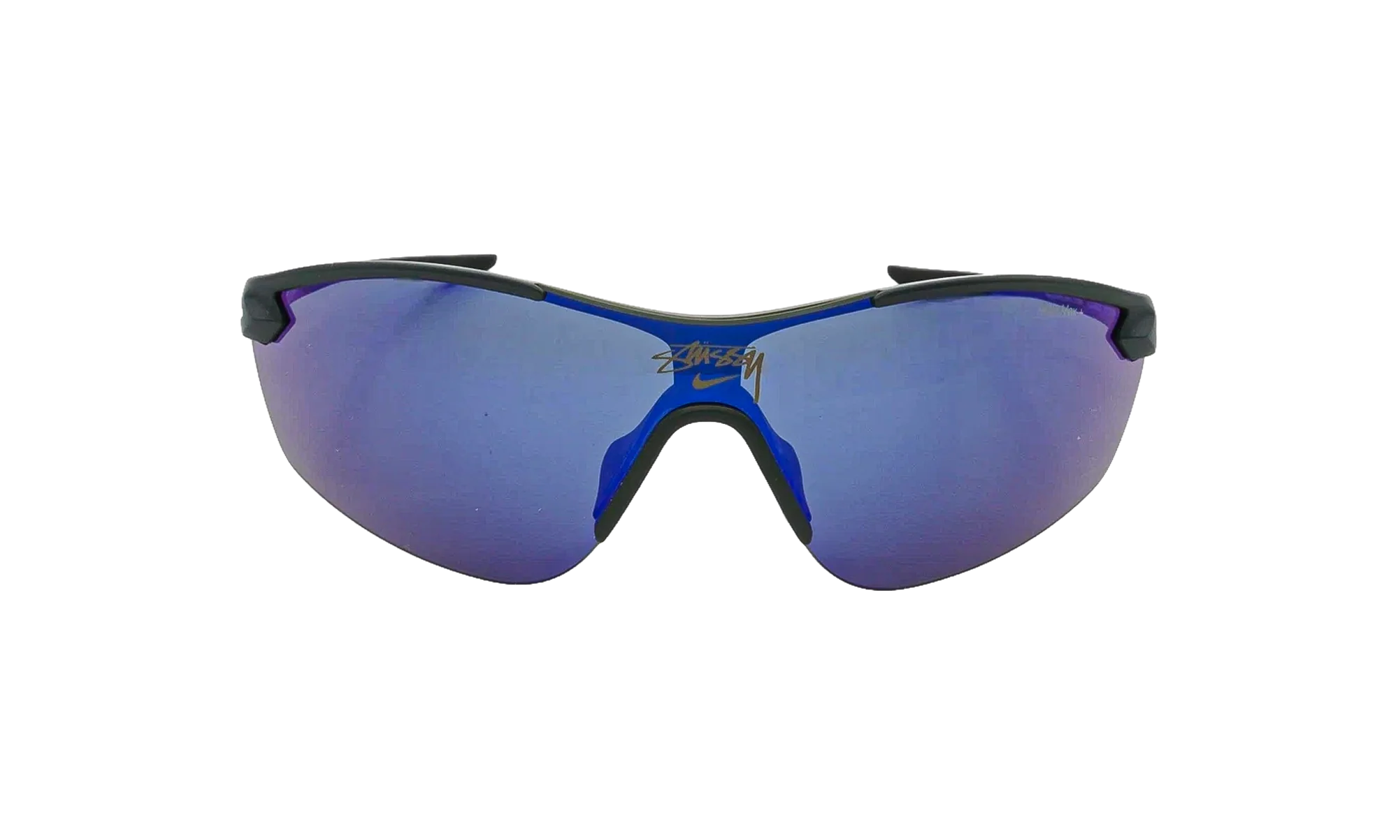 Victory Elite Sunglasses "Stussy - Matte Black / Blue Mirror" EV24029 010
