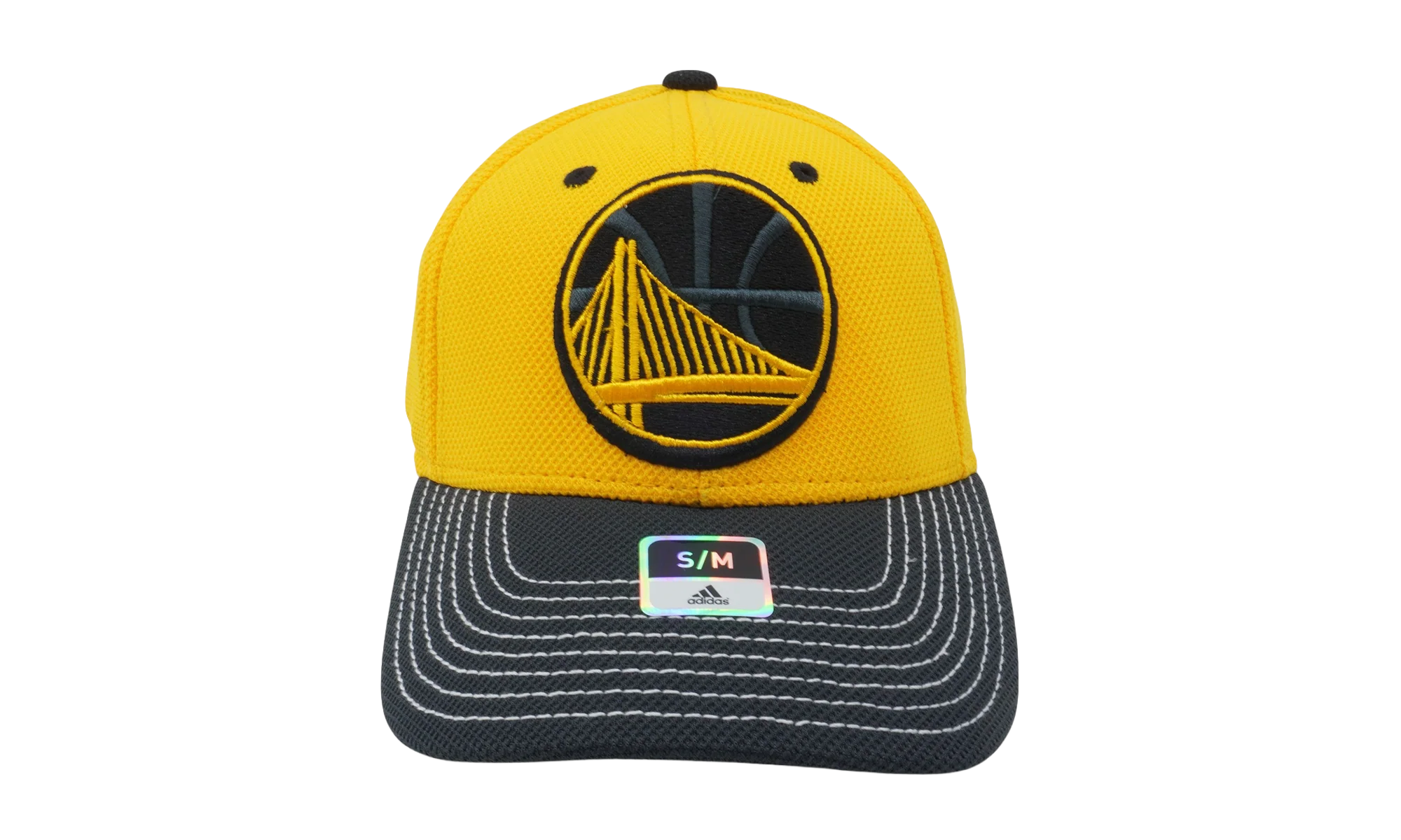 NBA GOLDEN STATE WARRIORS STRUCTURED FITTED CAP "Yellow / Black" M751Z MTC DWARRI