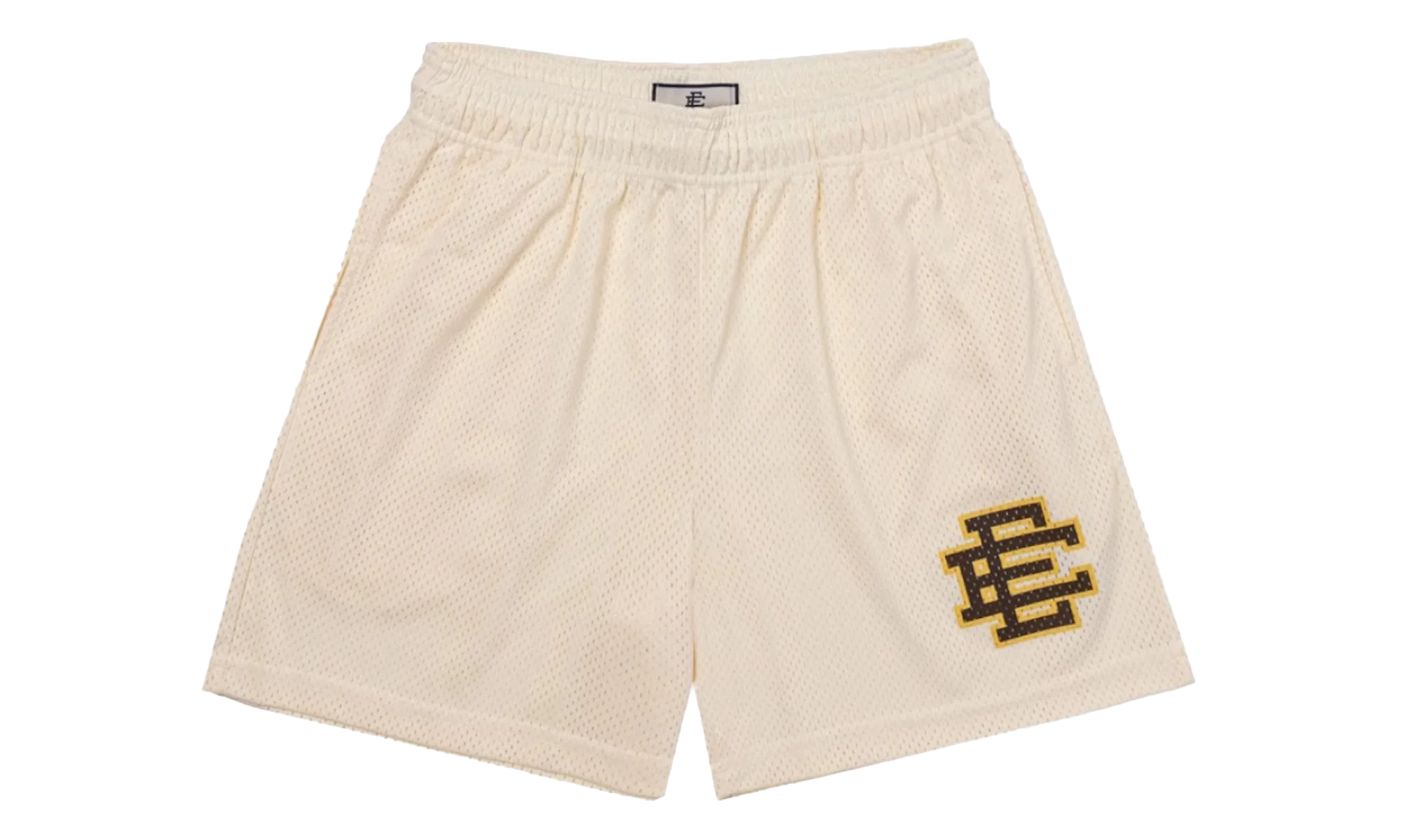 EE Basic Shorts "Antique White / Yellow / Brown" EE154