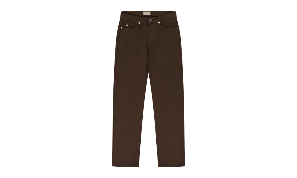 Classic Denim Straight-fit Jeans "Brown" RHD MJNS 0033