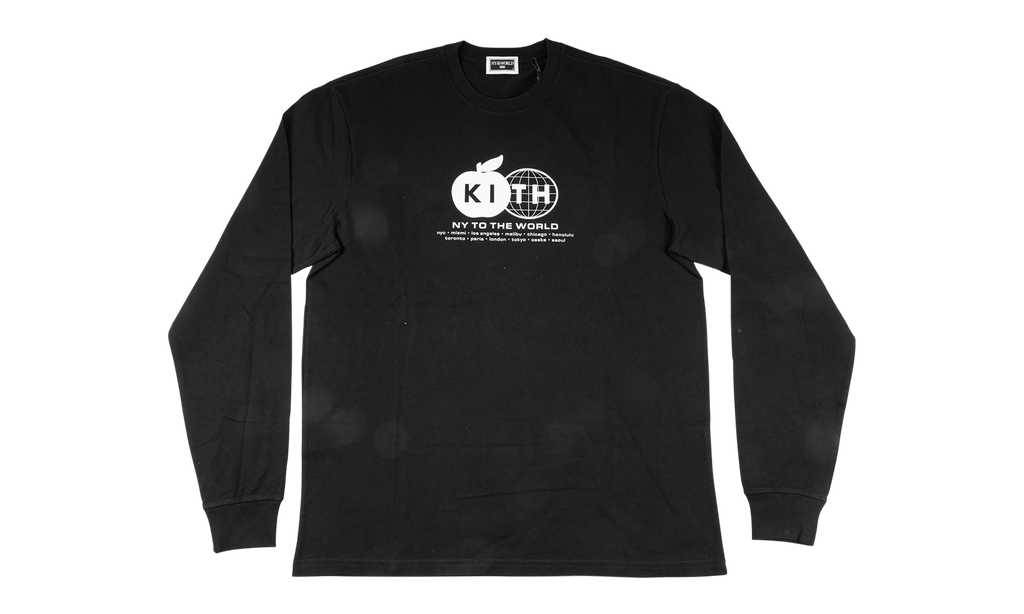 New York To The World Longsleeve "Black" KHM034459 001
