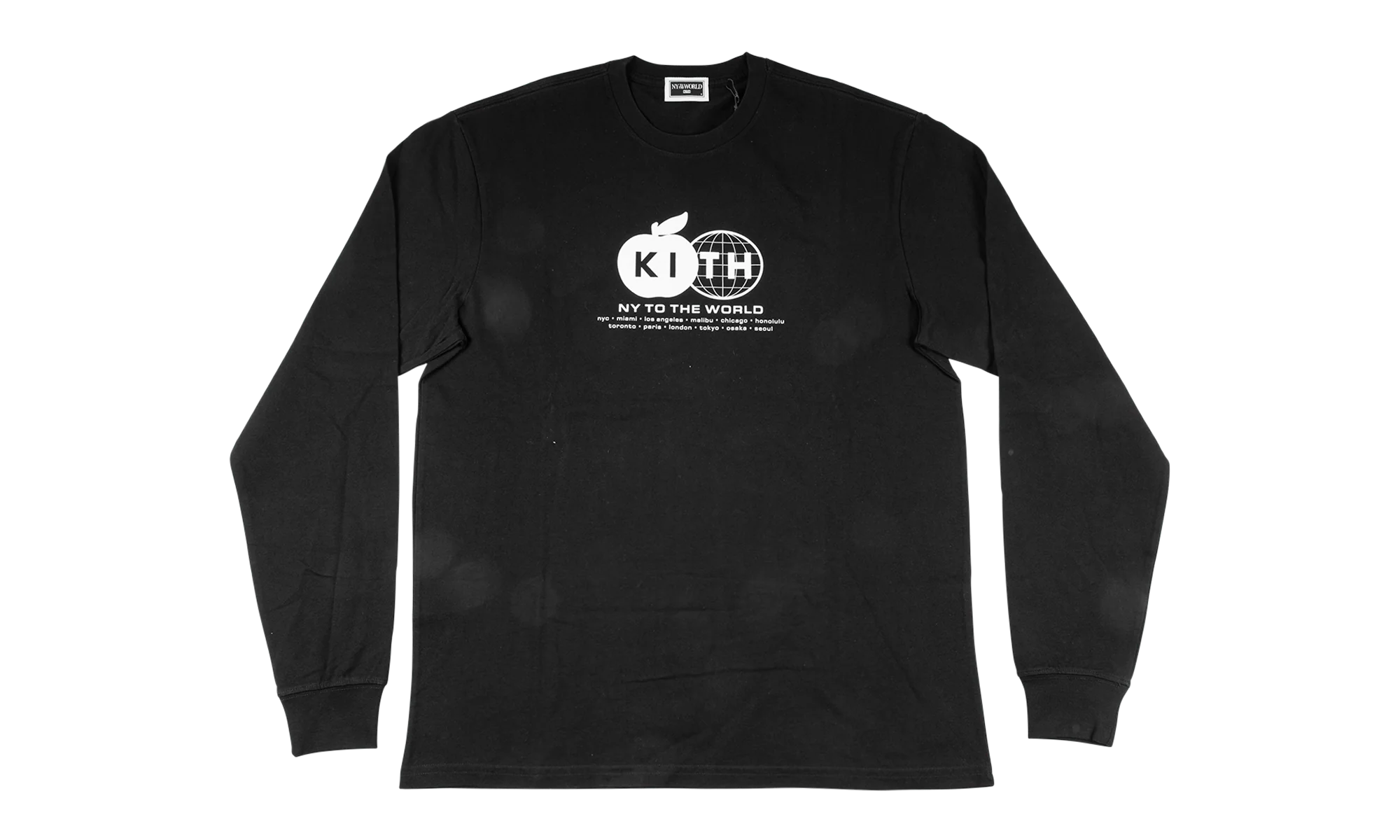 New York To The World Longsleeve "Black" KHM034459 001