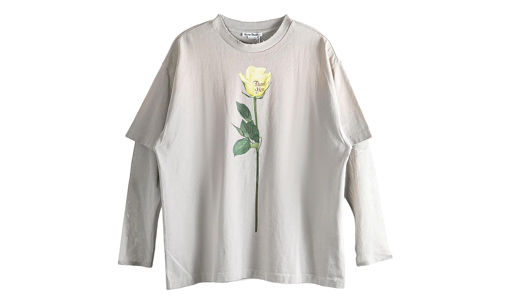 Layered Graphic T-Shirt WMNS "Light Grey" FN WN TSHI000872 LIGHT GREY