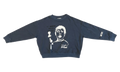 Yawning Kid Relaxed Pullover "French Terry - Overdye Navy" 261 MJP029P6 TERYNVY