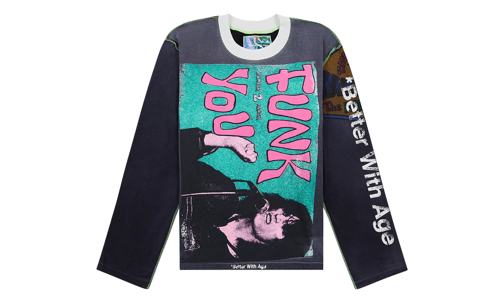 Rivka Reversible Long-Sleeve Tee "Star" BWA66