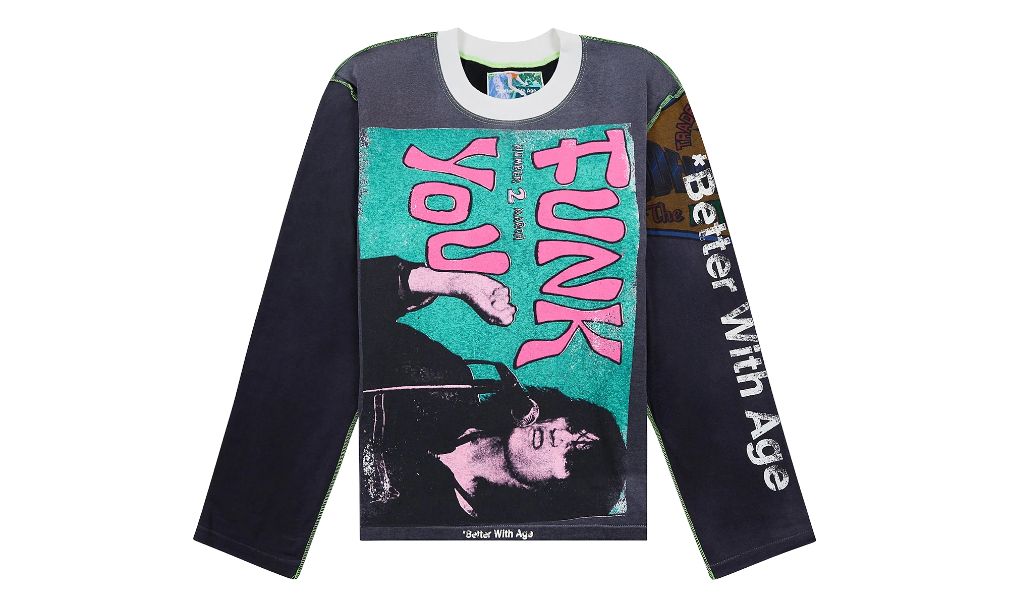 Rivka Reversible Long-Sleeve Tee "Star" BWA66