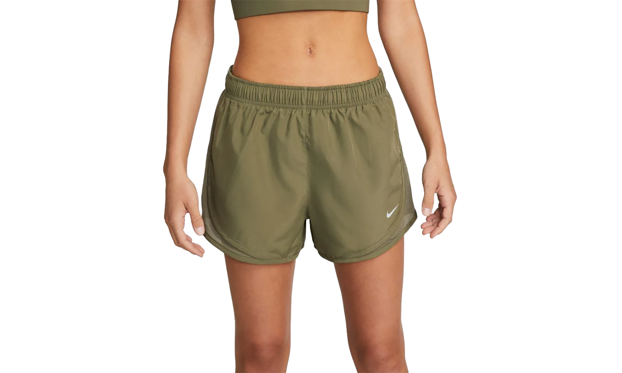 TEMPO DRI-FIT 3'' RUNNING SHORTS WMNS"Olive" CU8890 224