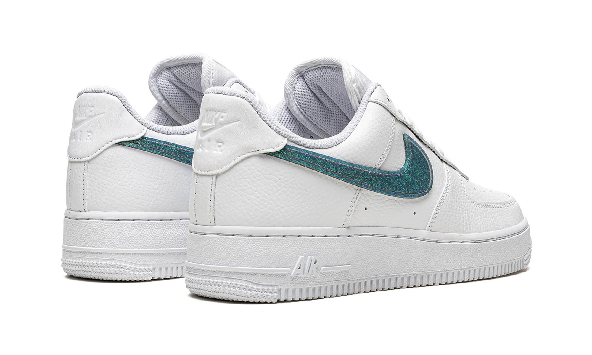 AIR FORCE 1'07 ESS WMNS"Glitter Swoosh - Celery" DH4407 100