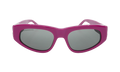 Cat Eye Frame Sunglasses WMNS "Fuchsia / Silver" BB0095S 017