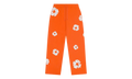 Cotton Wreath Baggy Sweatpants "Orange" DT449
