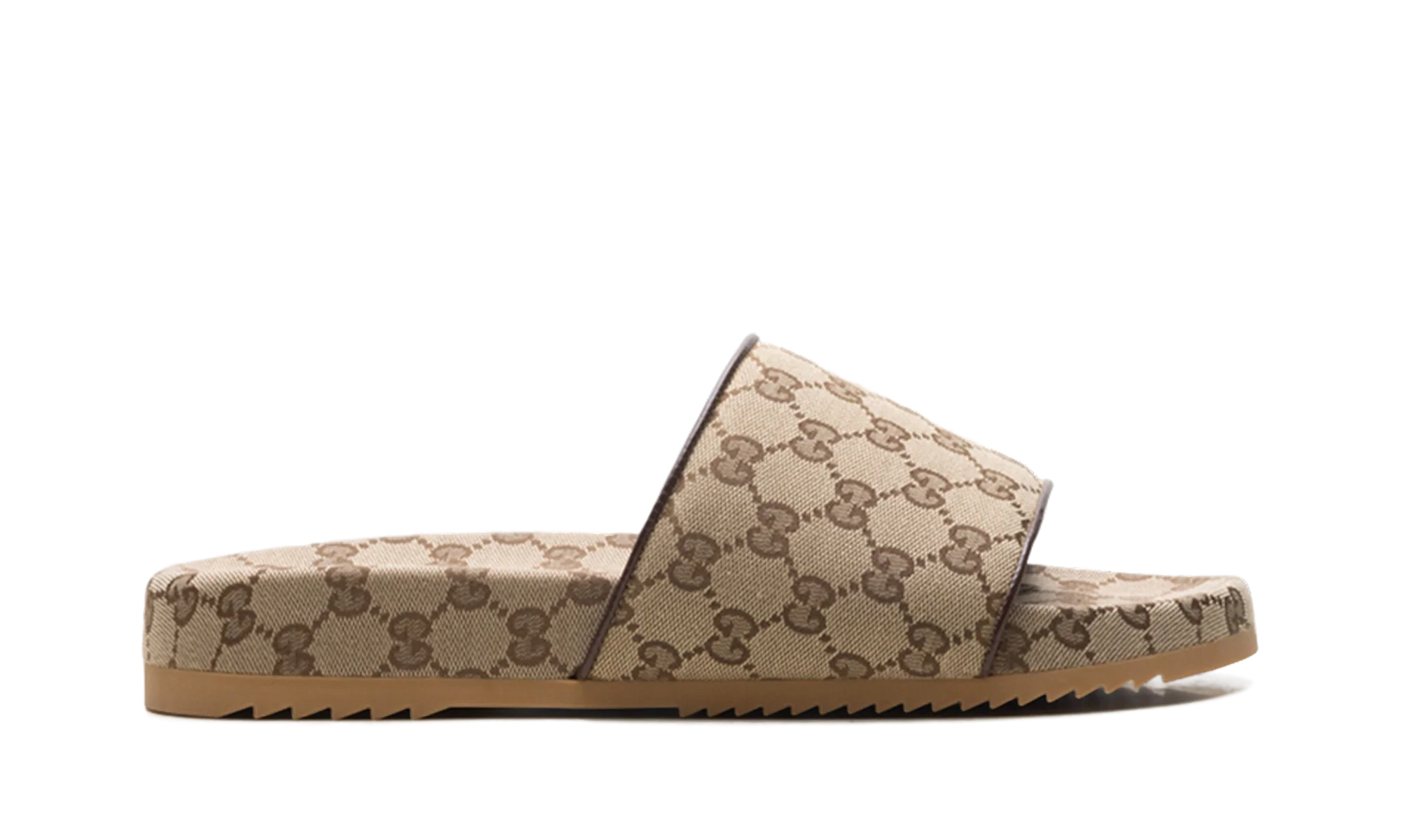 GG Slide "Beige Canvas" 624695 H6320 9763