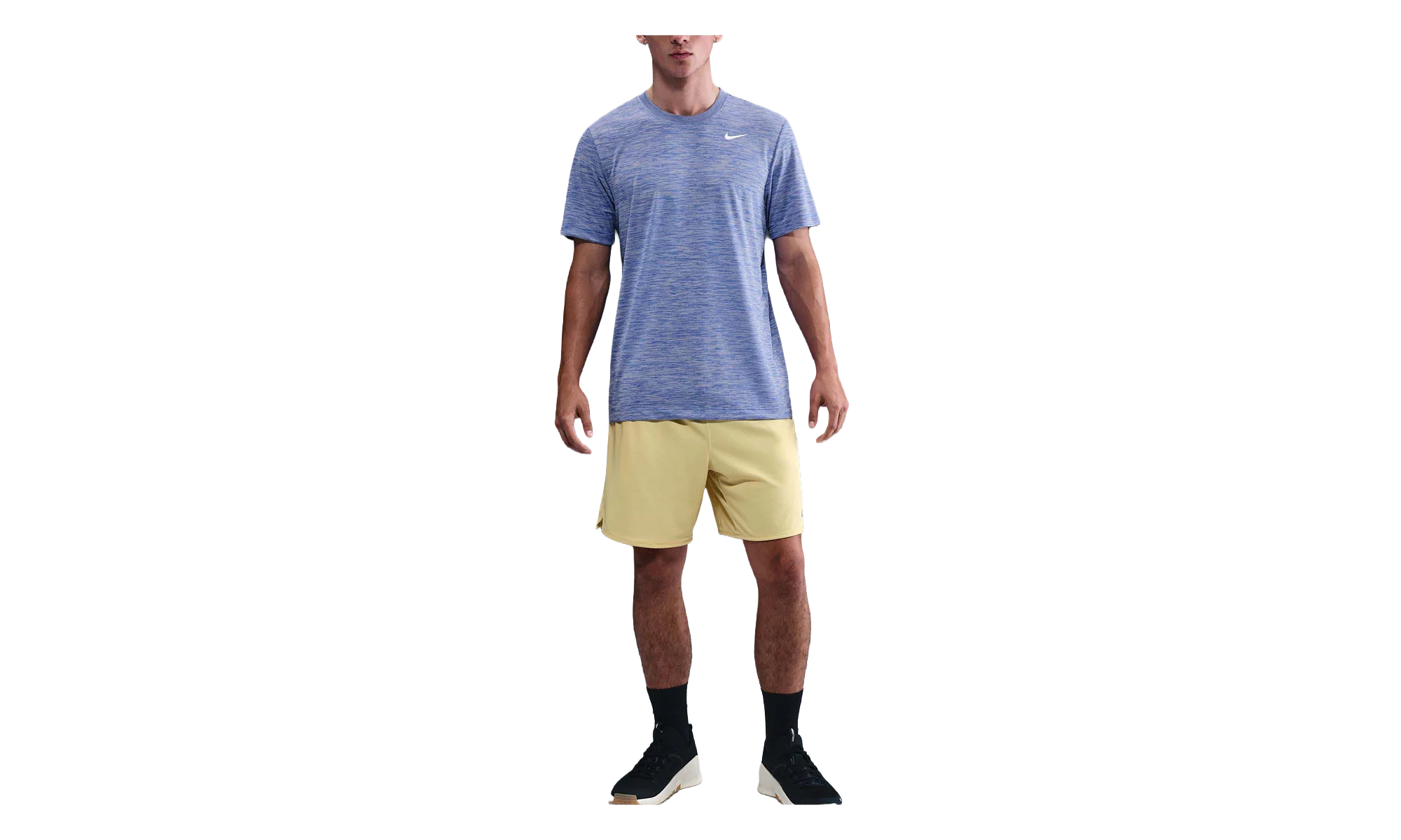 Dri-Fit Legend Veneer Short Sleeve Shirt "Comet Blue" FQ3808 480
