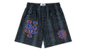EE BASIC SHORT "NY METS - Black/ Blue" EE796
